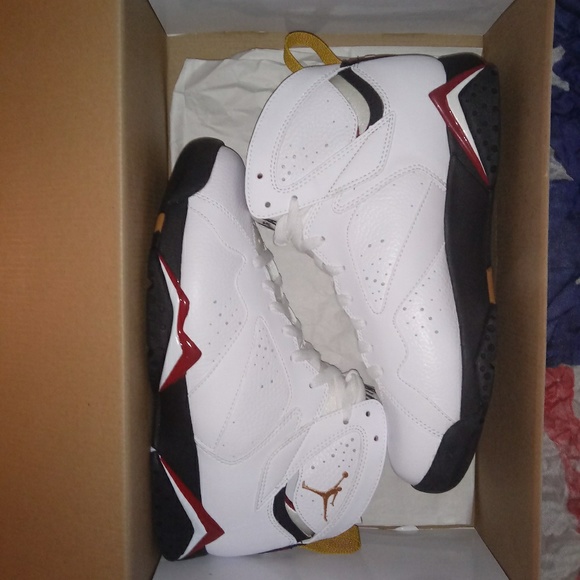 AIR JORDAN 7 RETRO CARDINAL 2011 - Picture 2 of 7